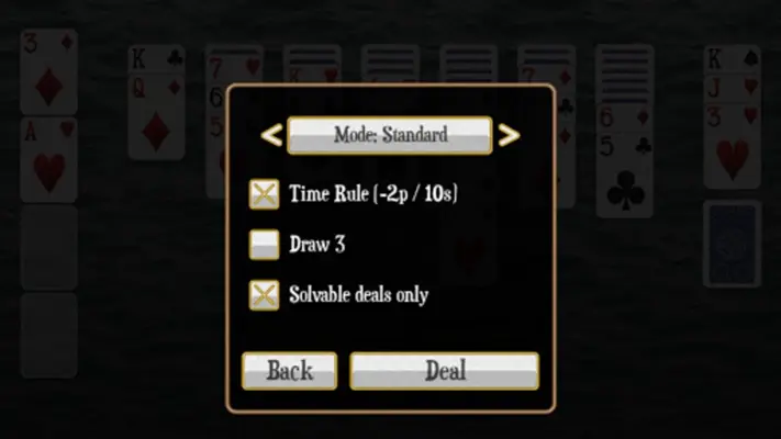 Solitaire android App screenshot 2